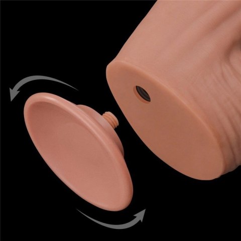 12&#039;&#039; King Sized Sliding Skin Dual Layer Dong Boss of toys