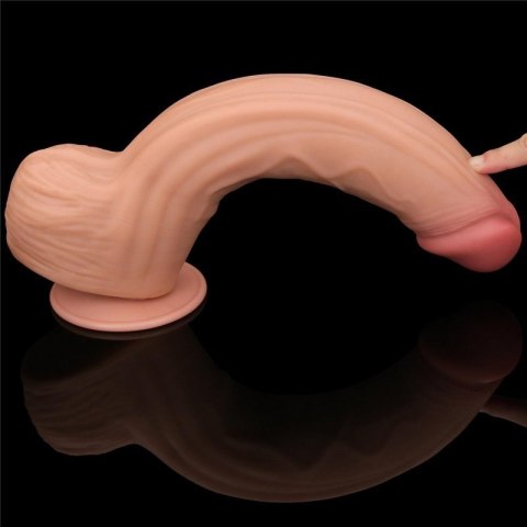 12&#039;&#039; King Sized Sliding Skin Dual Layer Dong Boss of toys