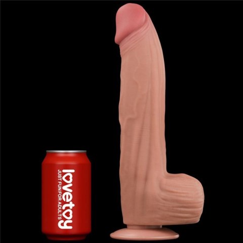 12&#039;&#039; King Sized Sliding Skin Dual Layer Dong Boss of toys