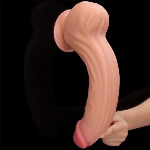 12&#039;&#039; King Sized Sliding Skin Dual Layer Dong Boss of toys