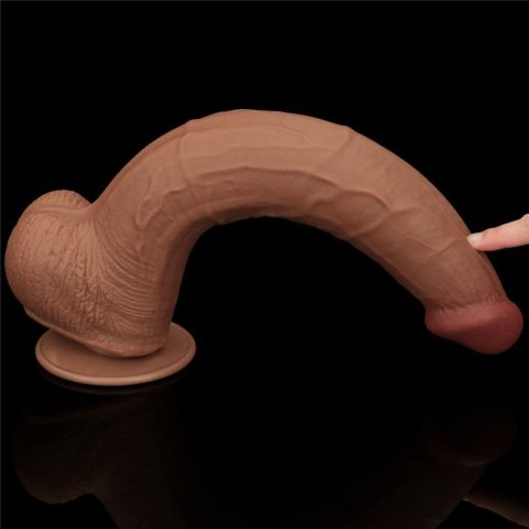 13.5&#039;&#039; King Sized Sliding Skin Dual Layer Dong Brown Boss of toys