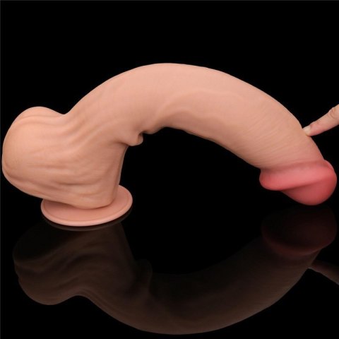 14&#039;&#039; King Sized Sliding Skin Dual Layer Dong Boss of toys