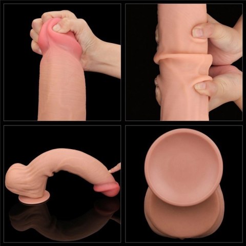 14&#039;&#039; King Sized Sliding Skin Dual Layer Dong Boss of toys