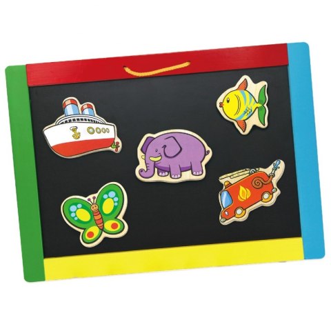 VIGA Drewniane magnesy pojazdy zestaw Viga Toys VIGA Drewniane magnesy pojazdy zestaw Viga Toys