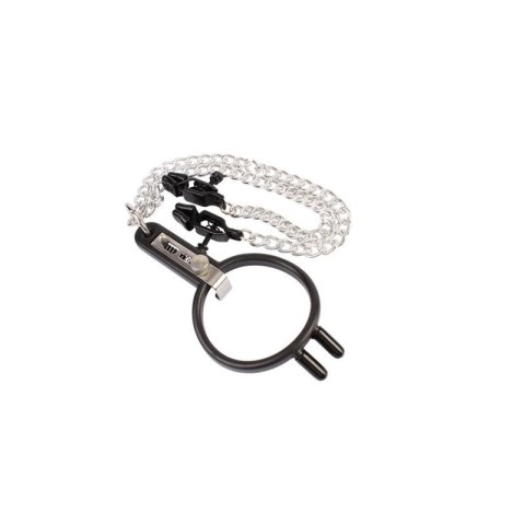 Humiliate Mouth Spreader with Nipple Clamps Boss of toys Humiliate Mouth Spreader with Nipple Clamps Boss of toys
