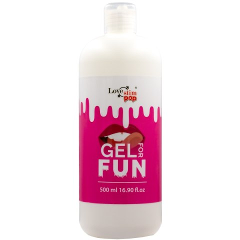 SZTUCZNA SPERMA I LUBRYKANT W JEDNYM 500 ml GEL FOR FUN LoveStim SZTUCZNA SPERMA I LUBRYKANT W JEDNYM 500 ml GEL FOR FUN LoveStim