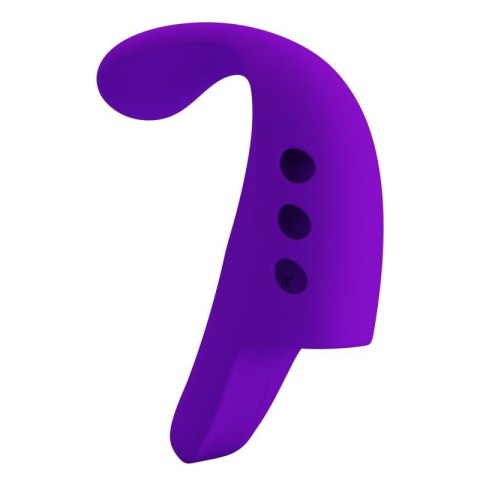 PRETTY LOVE - FINGERING VIBRATOR GORGON Purple, 10 vibration functions Boss of toys