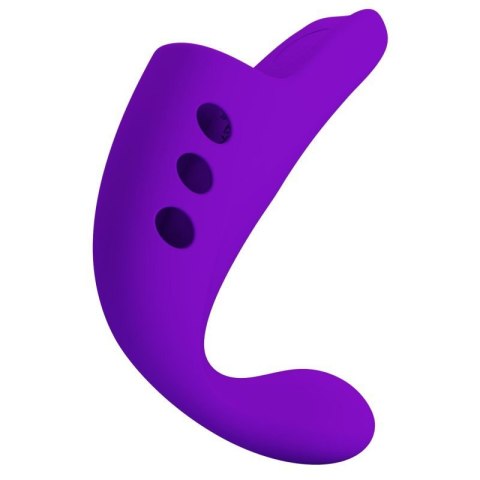 PRETTY LOVE - FINGERING VIBRATOR GORGON Purple, 10 vibration functions Boss of toys
