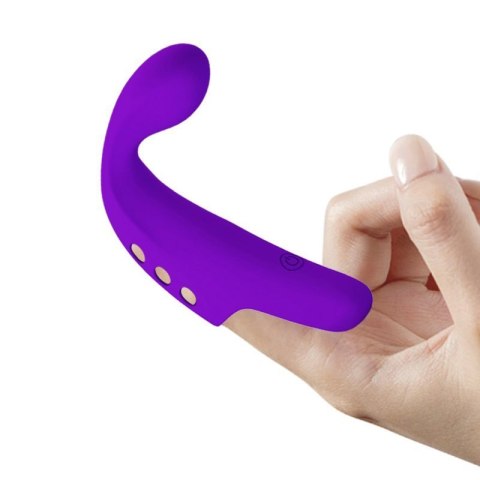 PRETTY LOVE - FINGERING VIBRATOR GORGON Purple, 10 vibration functions Boss of toys