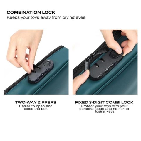 DISCREET BOX LUXURY GREEN Boss of toys