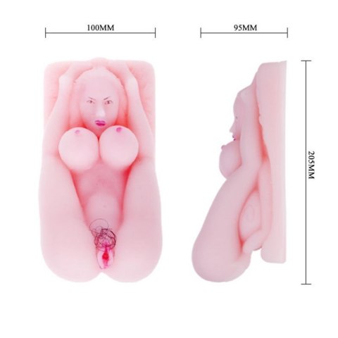 BAILE - Vibration Sex talk Double holes, 3 AAA batteries, TPR ABS Boss of toys BAILE - Vibration Sex talk Double holes, 3 AAA batteries, TPR ABS Boss of toys