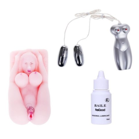 BAILE - Vibration Sex talk Double holes, 3 AAA batteries, TPR ABS Boss of toys BAILE - Vibration Sex talk Double holes, 3 AAA batteries, TPR ABS Boss of toys