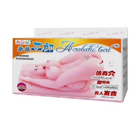 BAILE - Vibration Sex talk Double holes, 3 AAA batteries, TPR ABS Boss of toys BAILE - Vibration Sex talk Double holes, 3 AAA batteries, TPR ABS Boss of toys