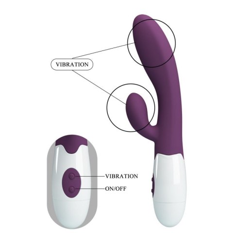 PRETTY LOVE - Alvis purple, 30 vibration functions Boss of toys