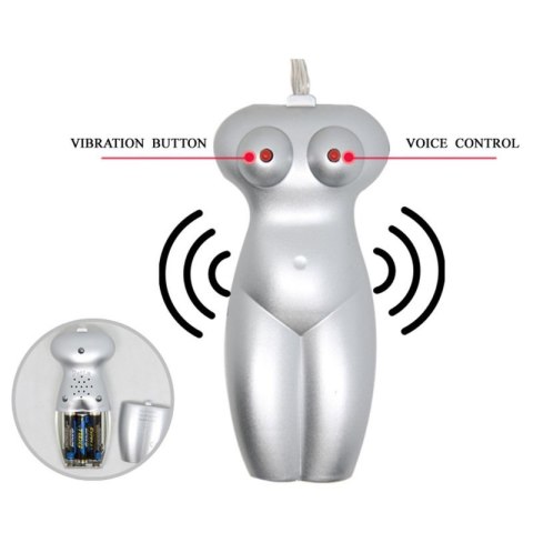 BAILE - Masturbator toy, TPR, double vibrating egg with voice, 3AAA batteries Boss of toys BAILE - Masturbator toy, TPR, double vibrating egg with voice, 3AAA batteries Boss of toys