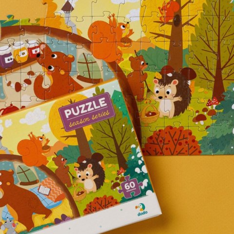 Puzzle Czas zbiorów, 60 el. 300413 DODO Puzzle Czas zbiorów, 60 el. 300413 DODO