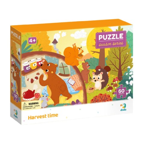 Puzzle Czas zbiorów, 60 el. 300413 DODO Puzzle Czas zbiorów, 60 el. 300413 DODO