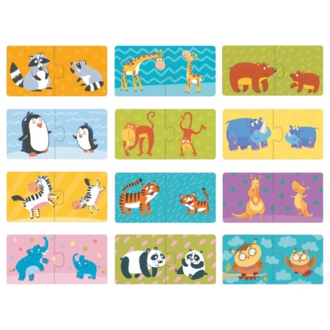 Puzzle Duo Mamy i dzieci 300150 DODO