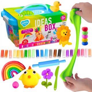 Zes. lekkiej skaczacej plasteliny Ideas Box 70108 Lovin