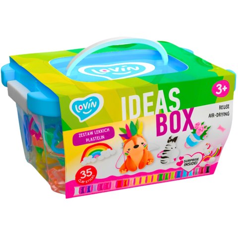 Zes. lekkiej skaczacej plasteliny Ideas Box 70108 Lovin Zes. lekkiej skaczacej plasteliny Ideas Box 70108 Lovin