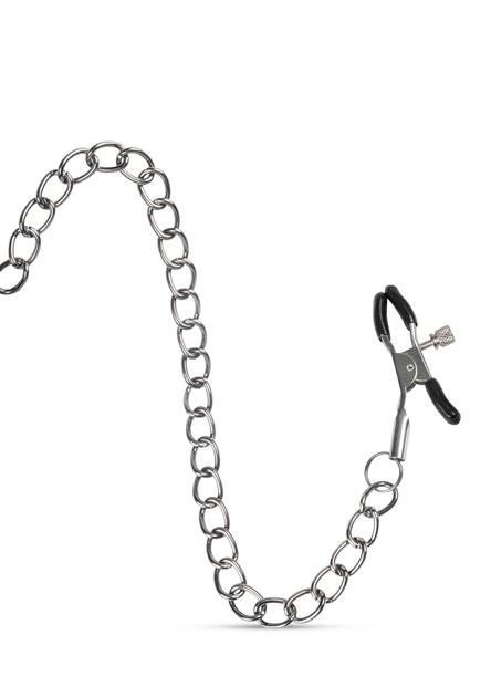 Knebel-Open Ball Gag With Nipple Clamps Boss of toys