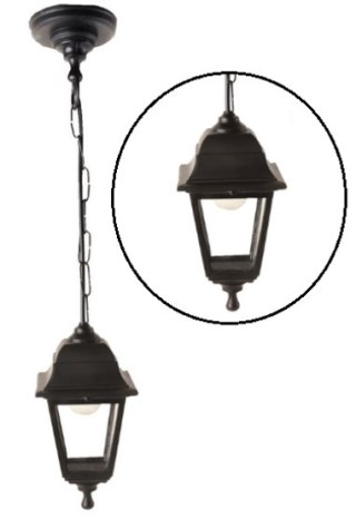 LAMPA OGRODOWA WISZĄCA IP44 LATARNIA ZEWNĘTRZNA ProNice