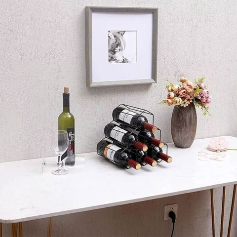 PÓŁKA STOJAK NA WINO 6 BUTELEK 3417 LOFT BRUNBESTE PÓŁKA STOJAK NA WINO 6 BUTELEK 3417 LOFT BRUNBESTE