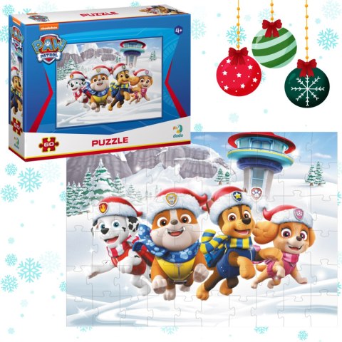 Puzzle Paw Patrol. Boże Narodzenie 60 el. 200422 DODO Puzzle Paw Patrol. Boże Narodzenie 60 el. 200422 DODO