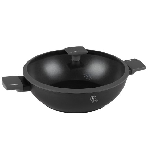 WOK TYTANOWY Z POKRYWĄ 30cm BERLINGER HAUS BH-8125 ANTRACIT BERLINGER HAUS