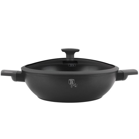 WOK TYTANOWY Z POKRYWĄ 30cm BERLINGER HAUS BH-8125 ANTRACIT BERLINGER HAUS