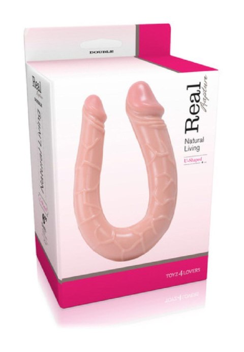 Dildo-FALLO REALISTICO DOPPIO REAL RAPTURE U-SHAPED Real Rapture Dildo-FALLO REALISTICO DOPPIO REAL RAPTURE U-SHAPED Real Rapture