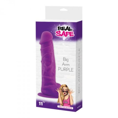 Dildo-Fallo realistico real safe big arm purple Real Safe Dildo-Fallo realistico real safe big arm purple Real Safe