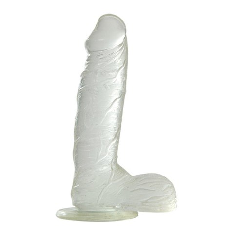 Dildo-JELLY DILDO REAL RAPTURE CLEAR 7.5"""""""""""""""" Real Rapture Dildo-JELLY DILDO REAL RAPTURE CLEAR 7.5"""""""""""""""" Real Rapture