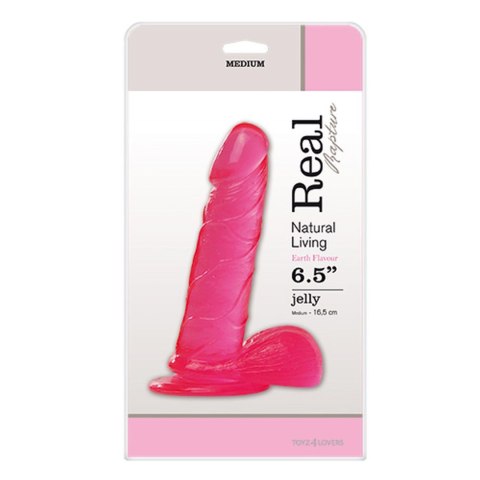 Dildo-JELLY DILDO REAL RAPTURE PINK 6,5"""""""" Real Rapture Dildo-JELLY DILDO REAL RAPTURE PINK 6,5"""""""" Real Rapture