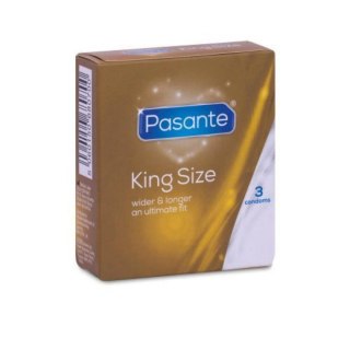 King size XL condoms 3 pcs Pasante