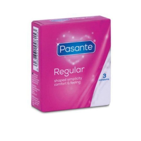 Pasante Regular condoms 3 pcs Pasante Pasante Regular condoms 3 pcs Pasante