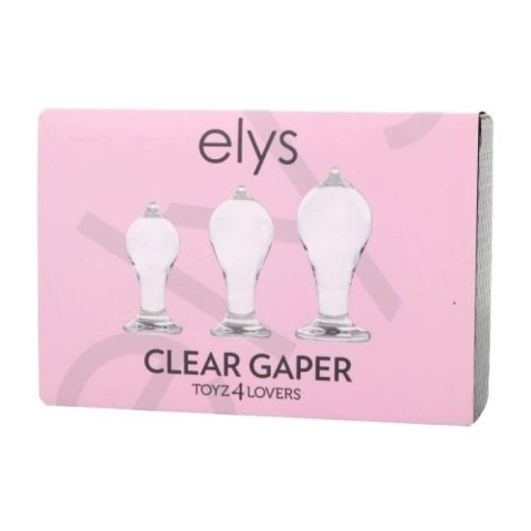 Set di Plug Clear Gaper Elys Set di Plug Clear Gaper Elys