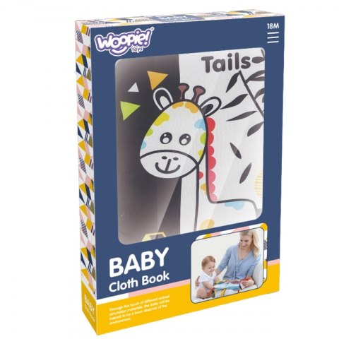 WOOPIE BABY Książeczka Kontrastowa Sensoryczna Dla Niemowląt Woopie WOOPIE BABY Książeczka Kontrastowa Sensoryczna Dla Niemowląt Woopie