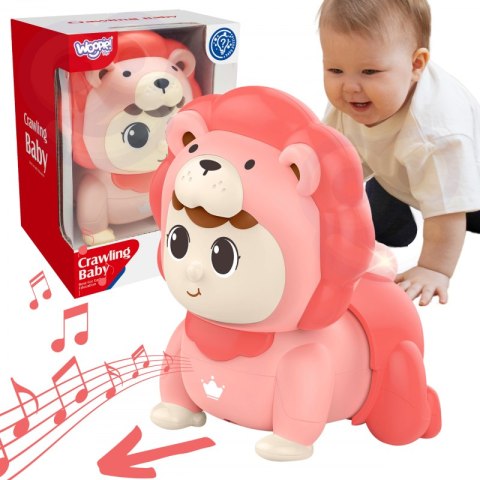 WOOPIE BABY Raczkujący Bobas Zabawka z Melodiami Świecąca Interaktywna Woopie WOOPIE BABY Raczkujący Bobas Zabawka z Melodiami Świecąca Interaktywna Woopie