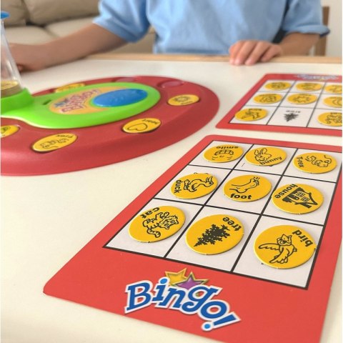 WOOPIE Bingo Gra Dopasuj Żetony Planszowa Rodzinna Woopie