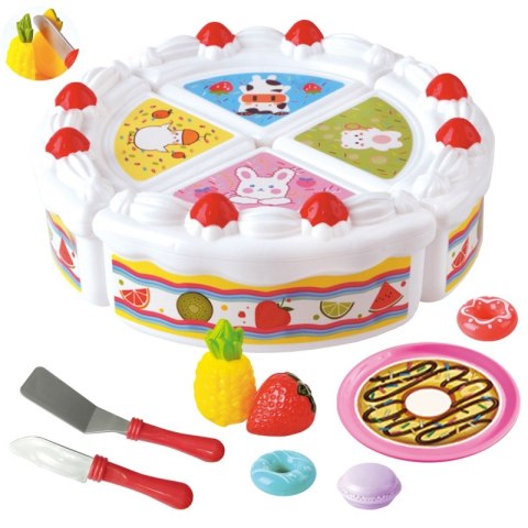 WOOPIE Tort Urodzinowy i Owoce do Krojenia ze Słodkościami Woopie WOOPIE Tort Urodzinowy i Owoce do Krojenia ze Słodkościami Woopie