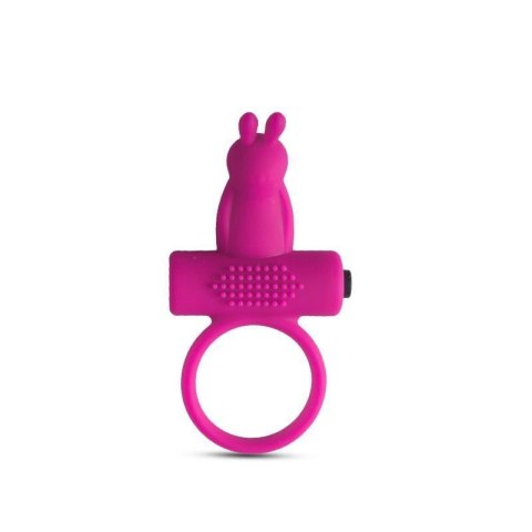 Anello fallico vibrante con rabbit Pink Toyz4lovers Anello fallico vibrante con rabbit Pink Toyz4lovers