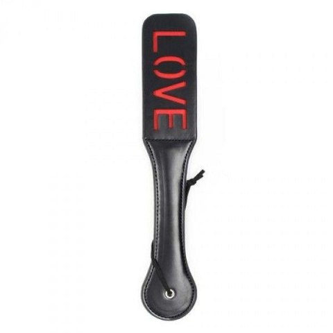 Pejcz-Paletta Doppia Double Spank Paddle Love black Toyz4lovers Pejcz-Paletta Doppia Double Spank Paddle Love black Toyz4lovers