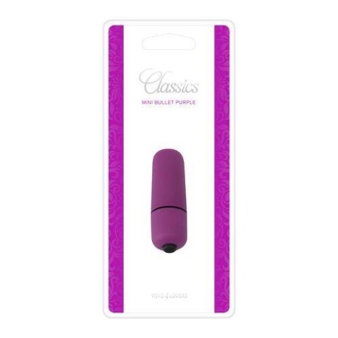Wibrator-MINI VIBRATORE BULLET CLASSICS PURPLE Toyz4lovers Wibrator-MINI VIBRATORE BULLET CLASSICS PURPLE Toyz4lovers