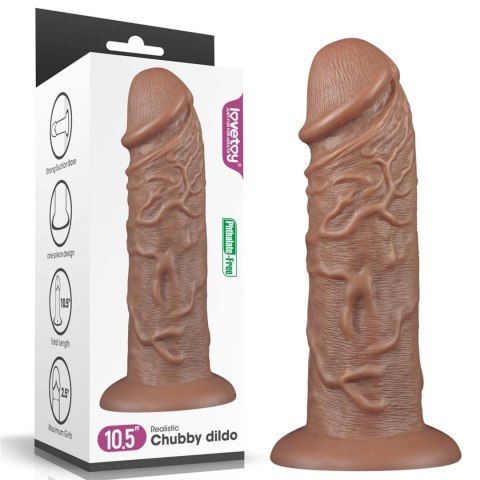 10.5'' Realistic Chubby Dildo Lovetoy
