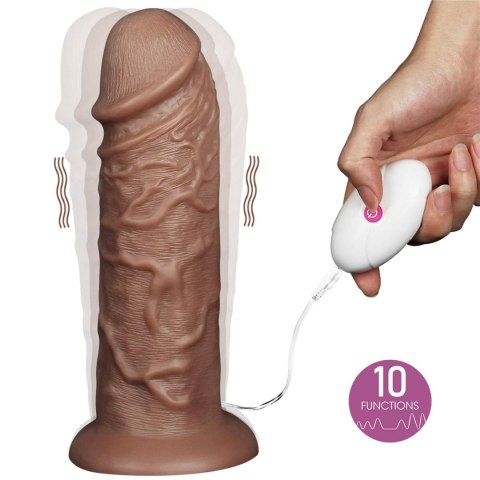 10.5'' Realistic Chubby Vibrating Dildo Lovetoy