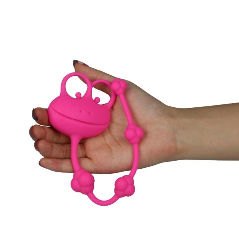 10"" Silicone Frog Anal Beads Lovetoy 10"" Silicone Frog Anal Beads Lovetoy
