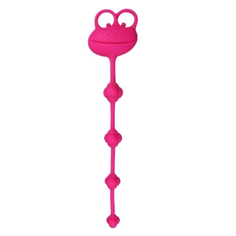 10"" Silicone Frog Anal Beads Lovetoy 10"" Silicone Frog Anal Beads Lovetoy