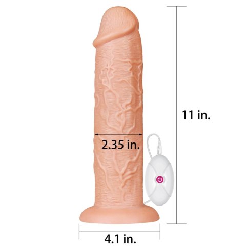 11'' Realistic Long Vibrating Dildo Lovetoy