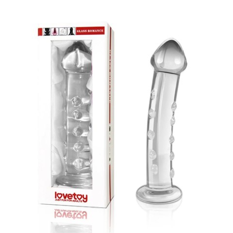 7.5"" Glass Romance Clear Lovetoy 7.5"" Glass Romance Clear Lovetoy